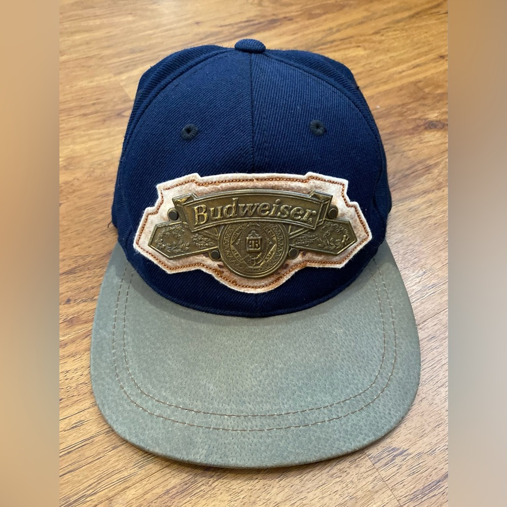 Vintage 1994 Budweiser Hat METAL Plated Logo Limited Numbered 100% Authentic